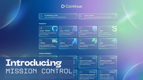 Introducing Mission Control: Your Upgraded Developer AI Dashboard